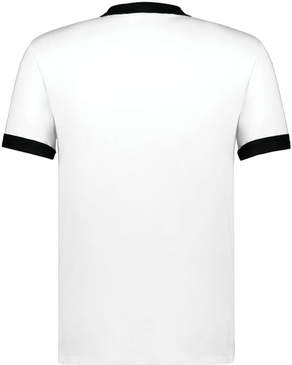 An image of a Custom Augusta Sportswear Ringer T Shirt in White/Black!
