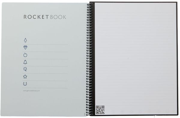 An image of a Custom Rocketbook Core Letter Notebook Set!