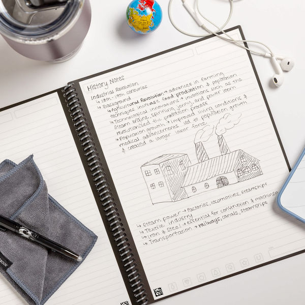 An image of a Custom Rocketbook Core Letter Notebook Set!