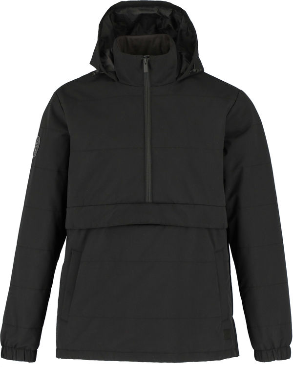Am image of a Custom Roots73 Albany Eco Insulated Half Zip in Black!