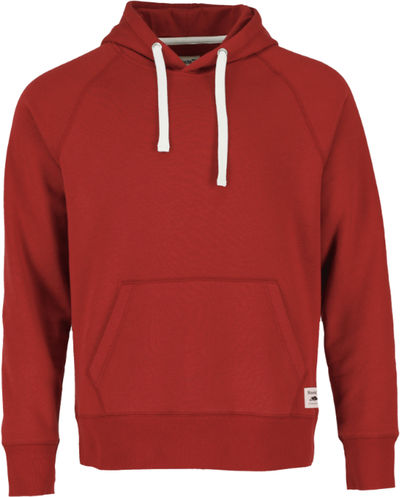 Am image of a Custom Roots73 Mens Maple Grove Hoody in Dark Red!