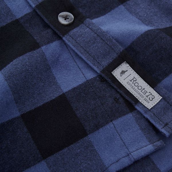 An image of a Custom Roots73 Mens Spruce Lake Long Sleeve Shirt!