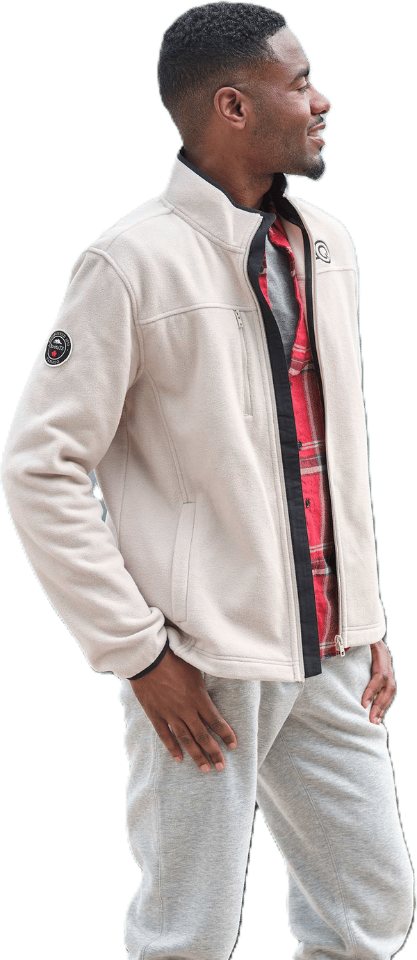 An image of a Custom Roots73 Mens Westville Eco Microfleece Full Zip!