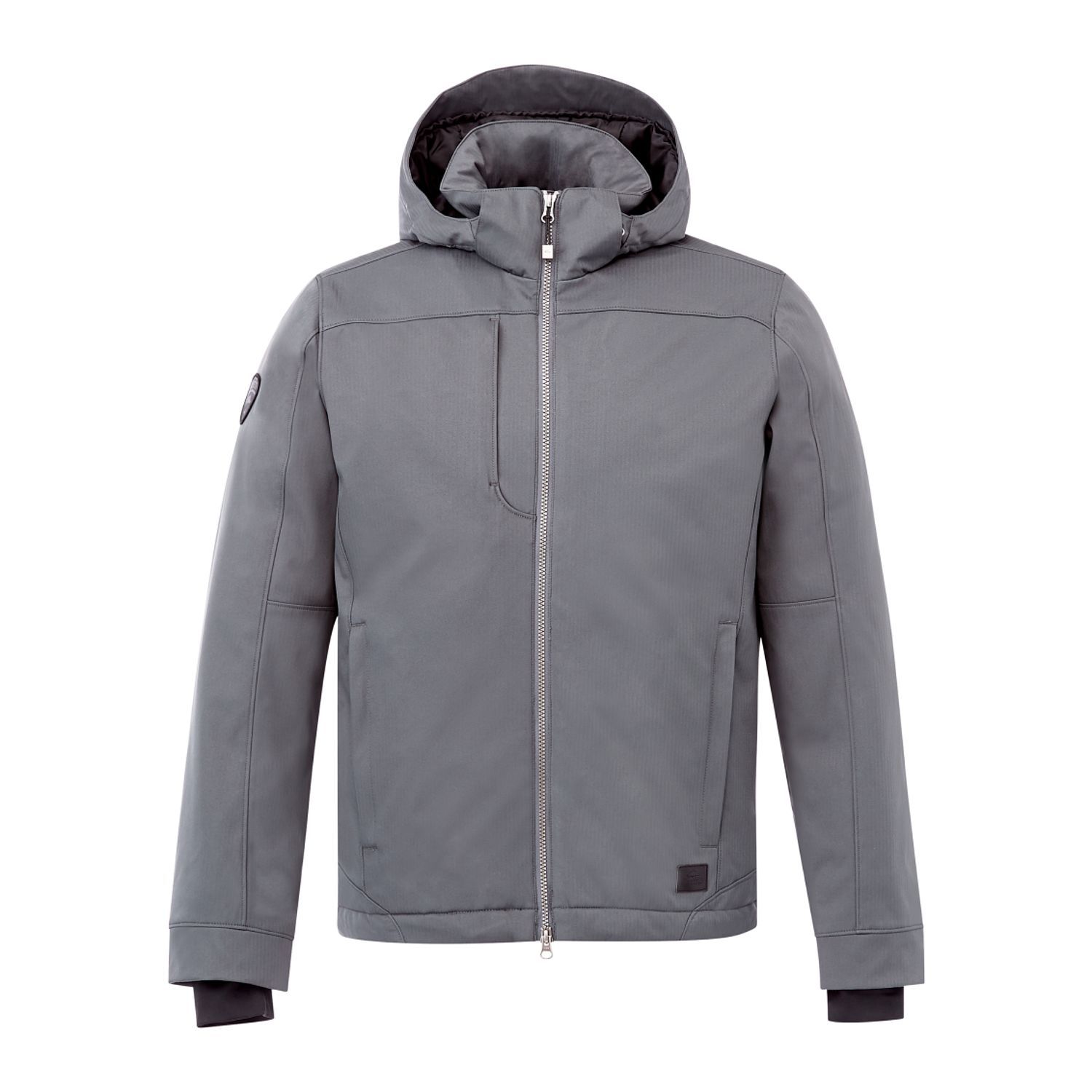 Roots73 Northlake Insulated Softshell Jacket in charcoal