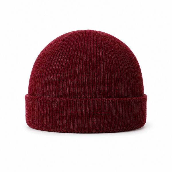 An image of a Custom Roots73 Virden Knit Toque in Dark Red Heather!