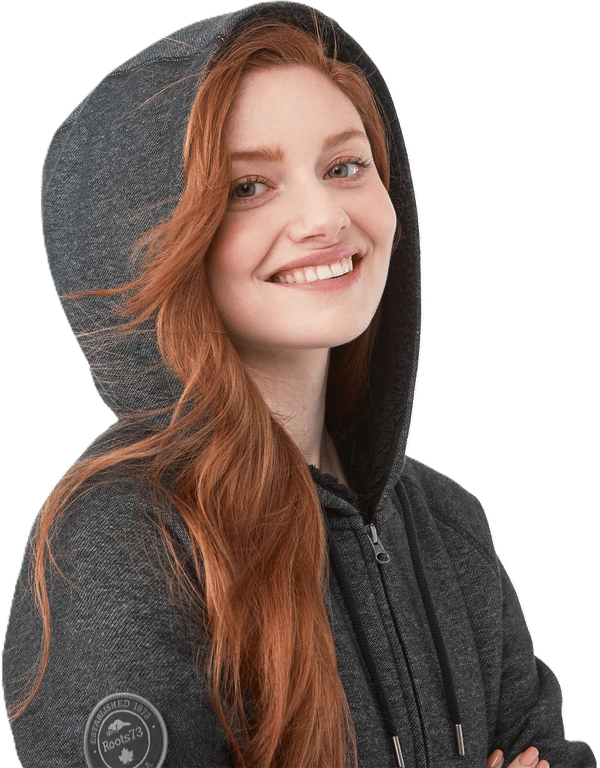 An image of a Custom Roots73 Womens Copperbay Hoody!