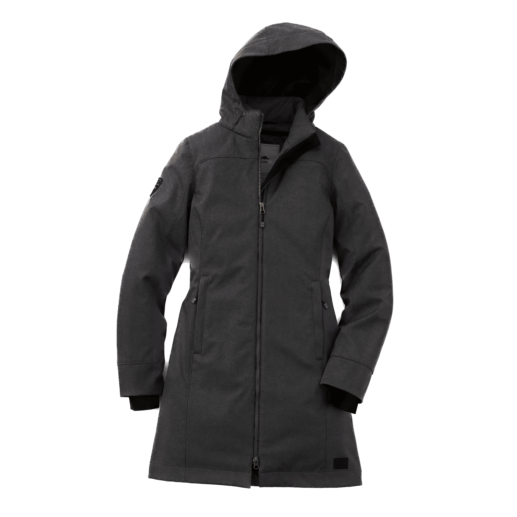 Roots73 Womens Northlake Insulated Softshell Jacket in Black