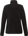 An image of a Custom Roots73 Womens Westville Eco Microfleece Pullover in Black!