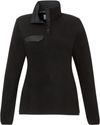 An image of a Custom Roots73 Womens Westville Eco Microfleece Pullover in Black!