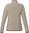 An image of a Custom Roots73 Womens Westville Eco Microfleece Pullover in Oatmeal!