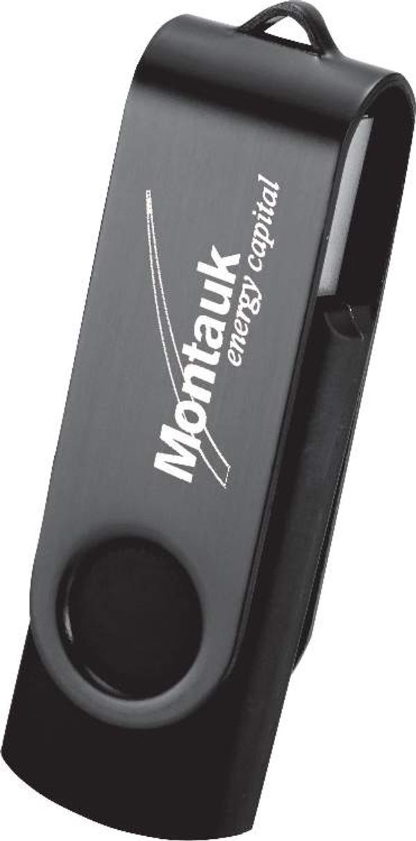 An image of a Custom Rotate 2Tone Flash Drive 4GB!