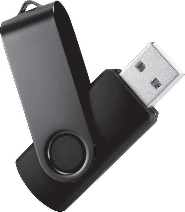 An image of a Custom Rotate 2Tone Flash Drive 8GB!