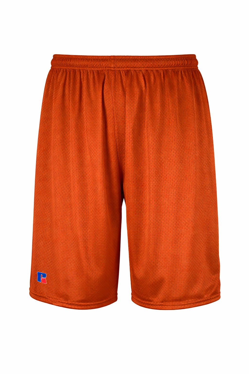 Russell Athletics Youth Dri Power Mesh Shorts in Burnt Orange