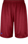 An image of a Custom Russell Athletics Youth Dri Power Mesh Shorts in Cardinal!