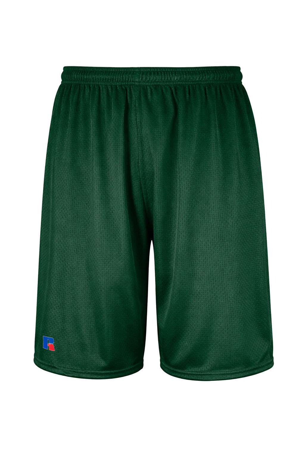 Russell Athletics Youth Dri Power Mesh Shorts in Dark Green