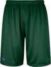 An image of a Custom Russell Athletics Youth Dri Power Mesh Shorts in Dark Green!