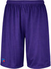 An image of a Custom Russell Athletics Youth Dri Power Mesh Shorts in Purple!