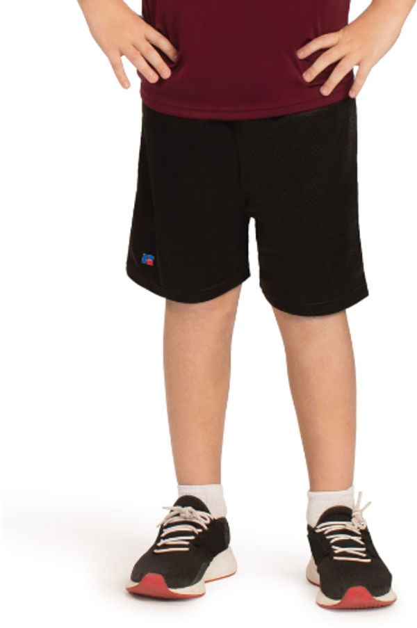 An image of a Custom Russell Athletics Youth Dri Power Mesh Shorts!