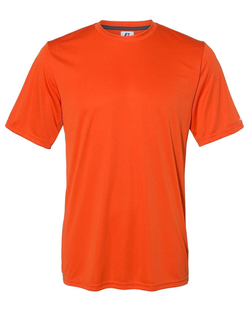 Russell Athletic Dri Power Core Performance Tee in Burnt Orange