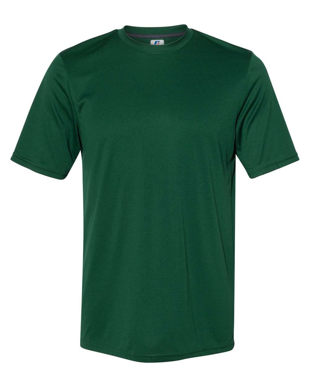 Russell Athletic Dri Power Core Performance Tee in Dark Green
