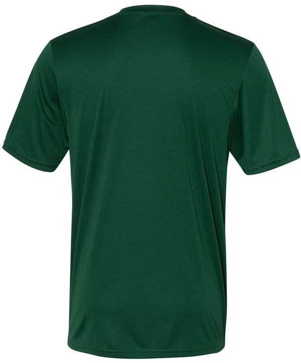 An image of a Custom Russell Athletic Dri Power Core Performance Tee in Dark Green!