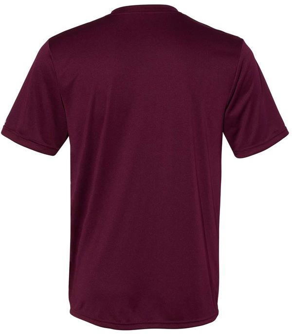 An image of a Custom Russell Athletic Dri Power Core Performance Tee in Maroon!