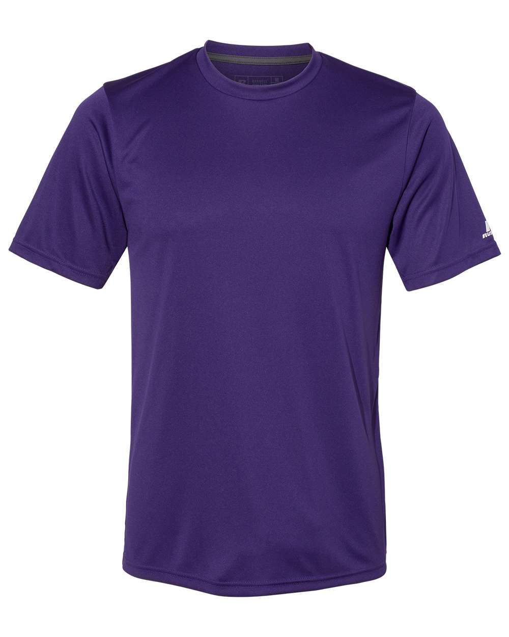 Russell Athletic Dri Power Core Performance Tee in Purple