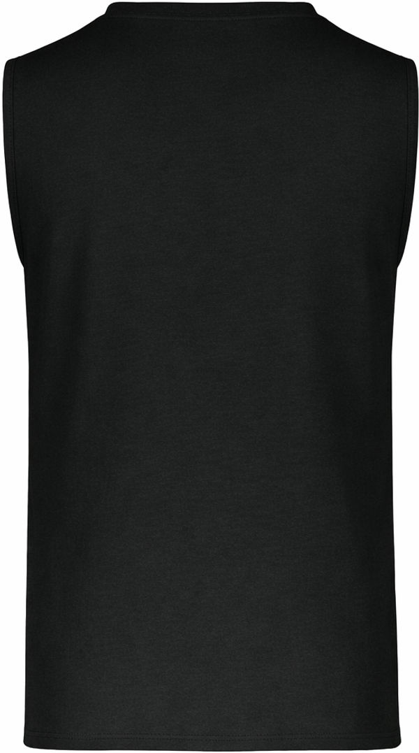 An image of a Custom Russell Athletic Essential Muscle Tee in Black!