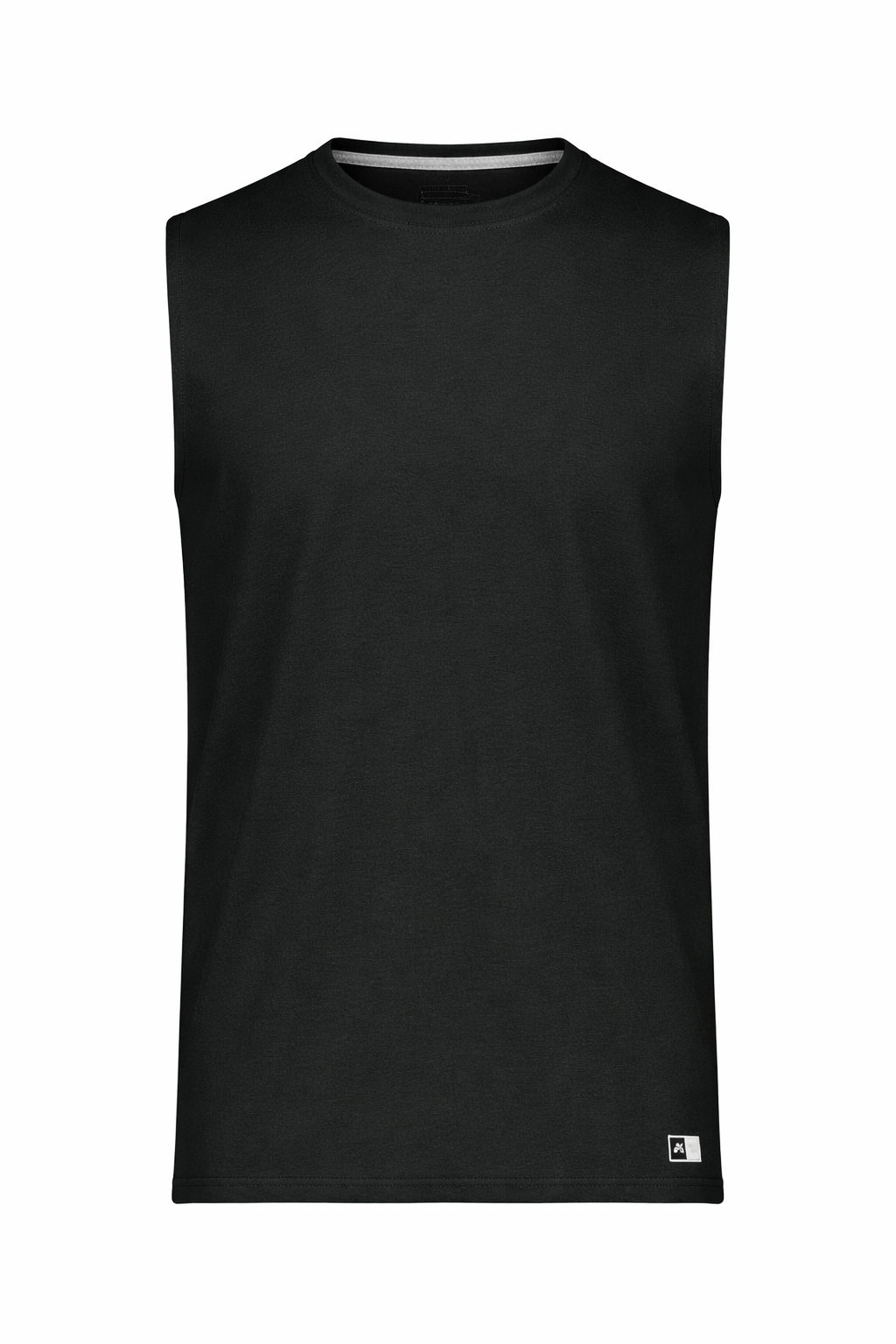 Russell Athletic Essential Muscle Tee in Black