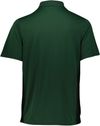 An image of a Custom Russell Athletic Essential Polo in Dark Green!