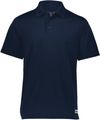 An image of a Custom Russell Athletic Essential Polo in Navy!