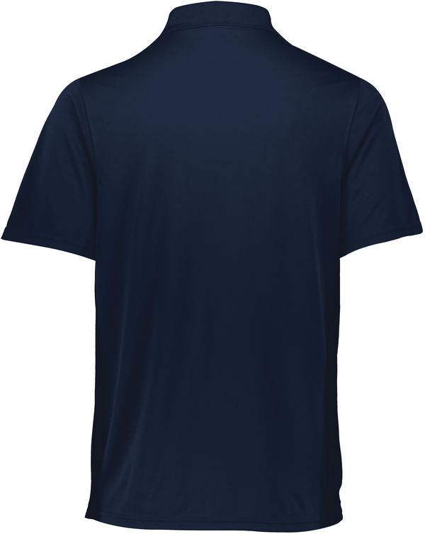 An image of a Custom Russell Athletic Essential Polo in Navy!