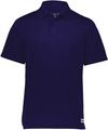 An image of a Custom Russell Athletic Essential Polo in Purple!
