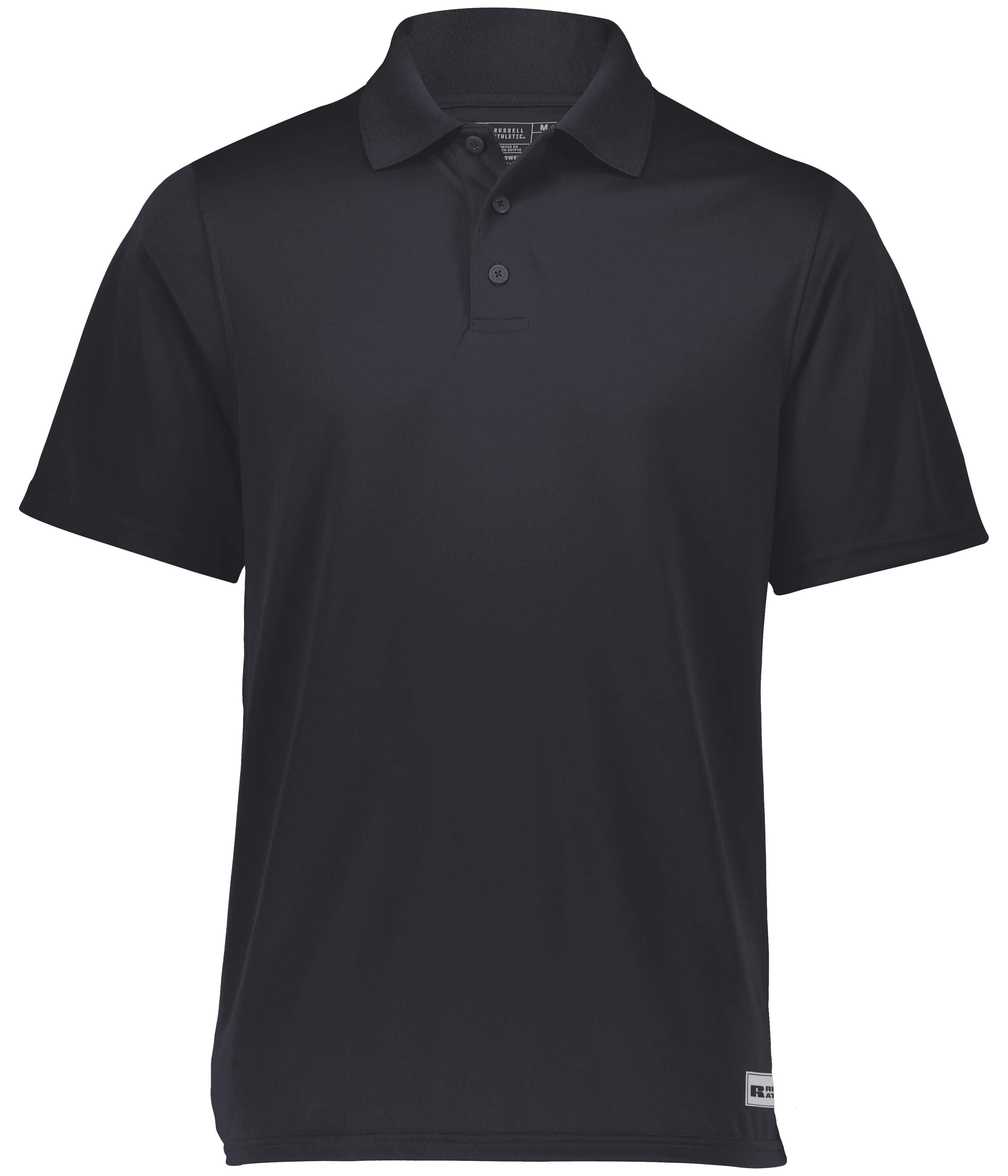 Russell Athletic Essential Polo in Stealth