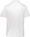 An image of a Custom Russell Athletic Essential Polo in White!