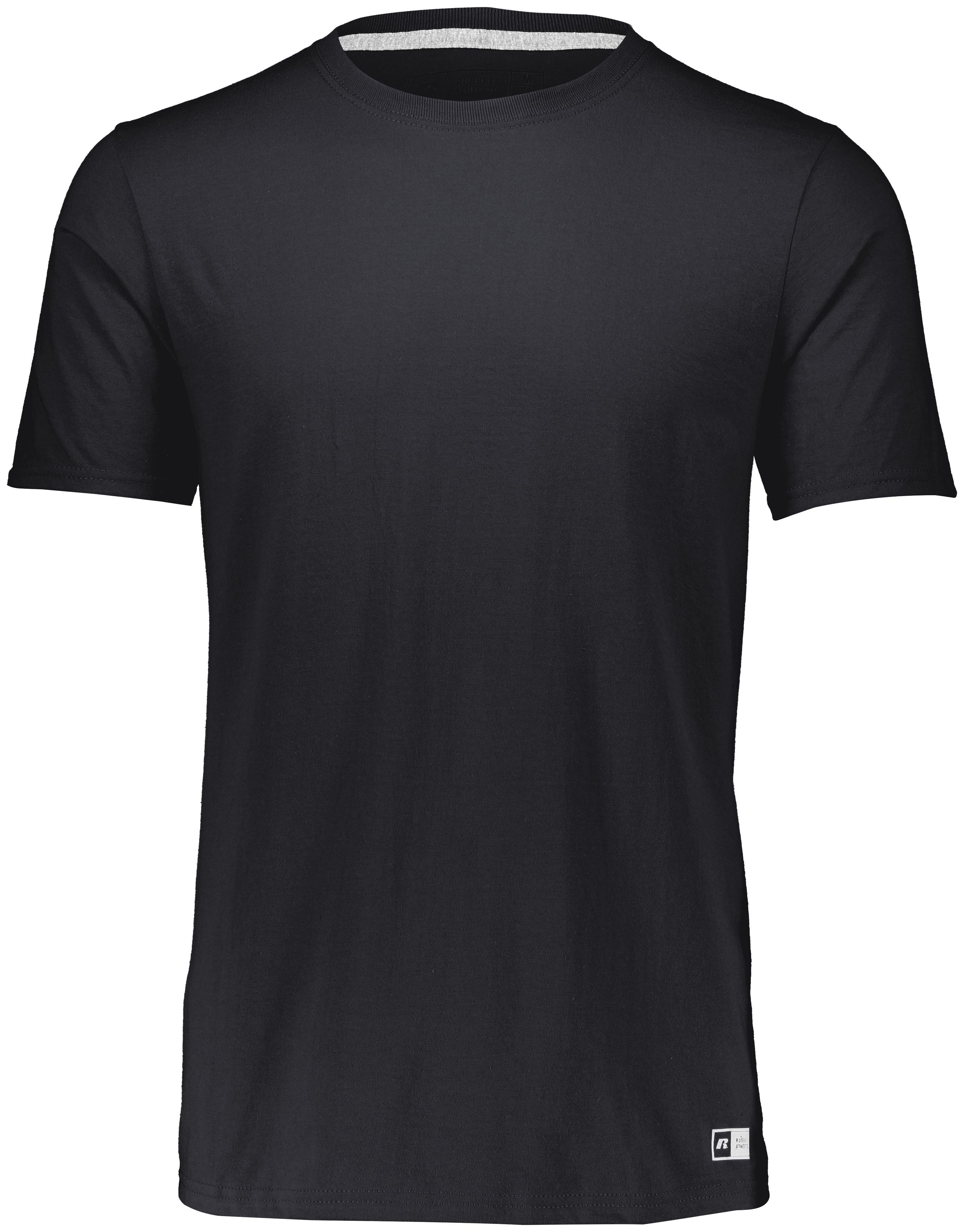 Russell Athletic Essential Tee in Black Heather
