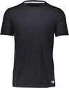An image of a Custom Russell Athletic Essential Tee in Black Heather!