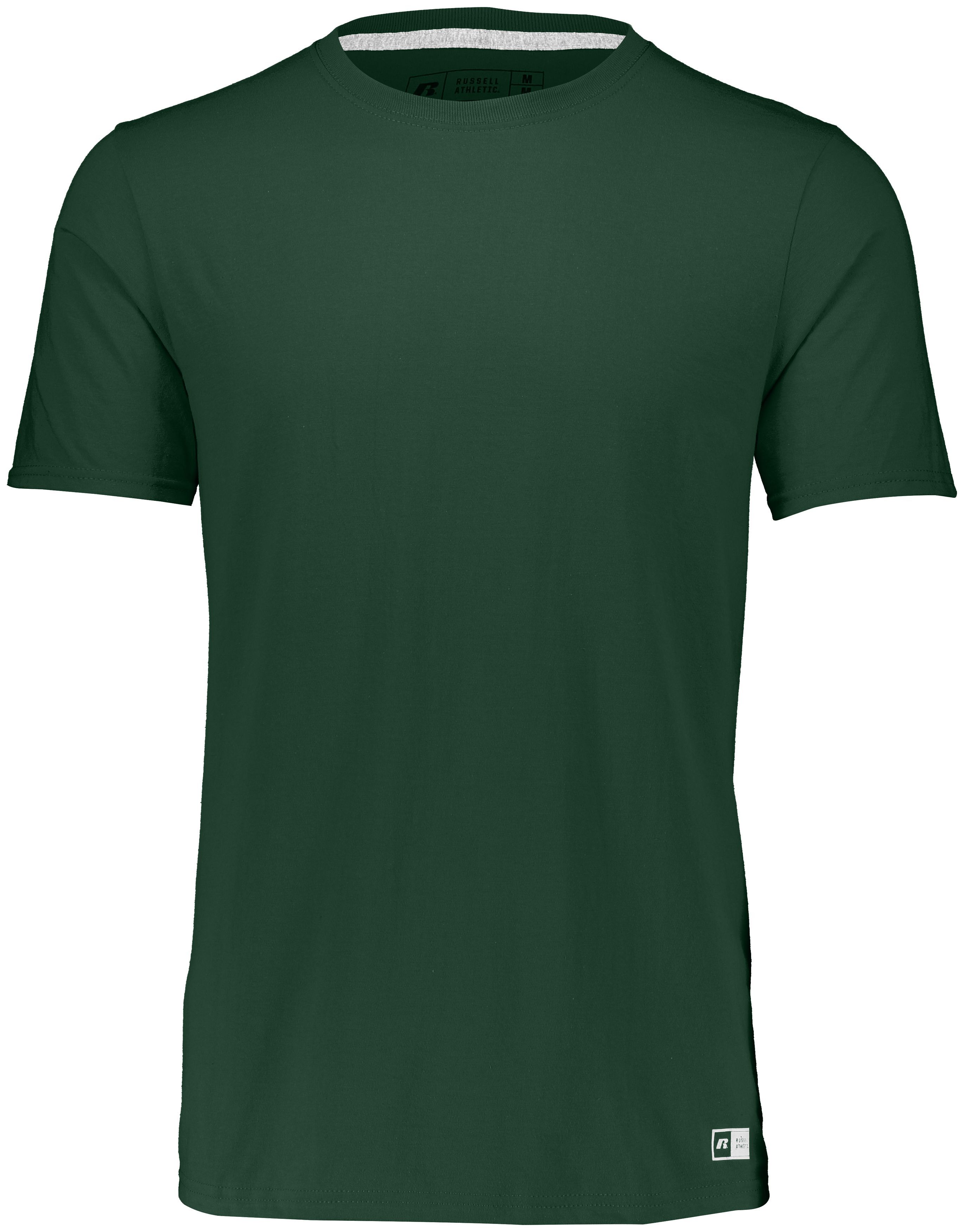 Russell Athletic Essential Tee in Dark Green