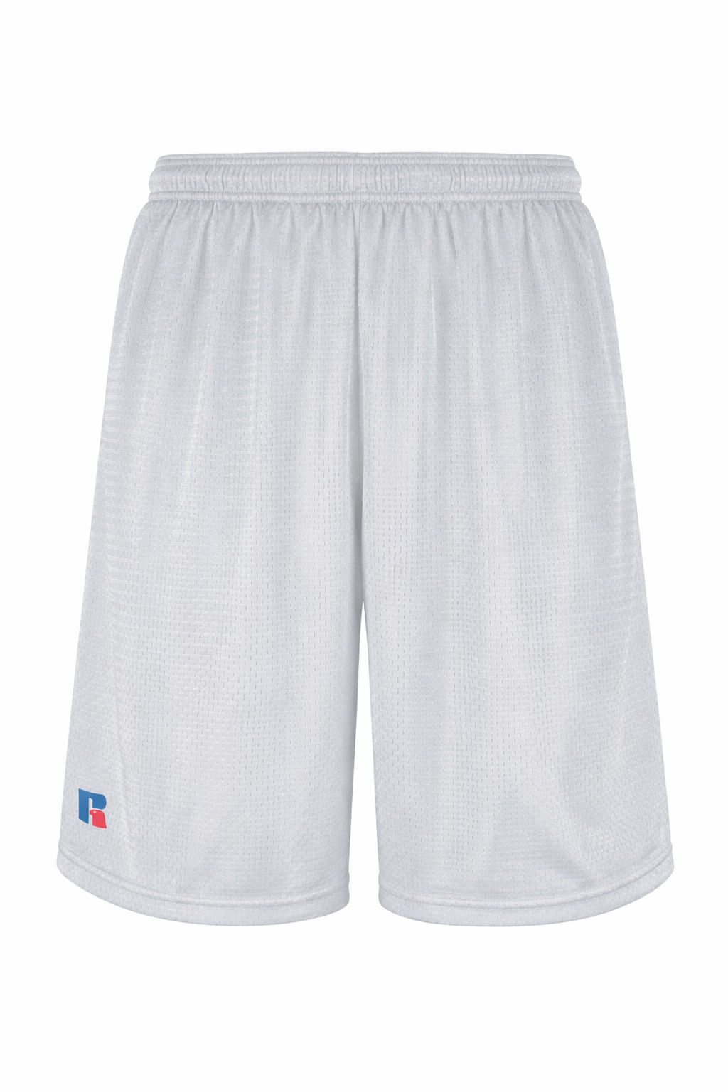 Russell Athletic Mesh Shorts With Pockets in White