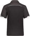 An image of a Custom Russell Legend Polo in Black!