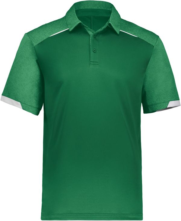 An image of a Custom Russell Legend Polo in Kelly!