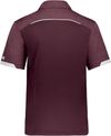 An image of a Custom Russell Legend Polo in Maroon!