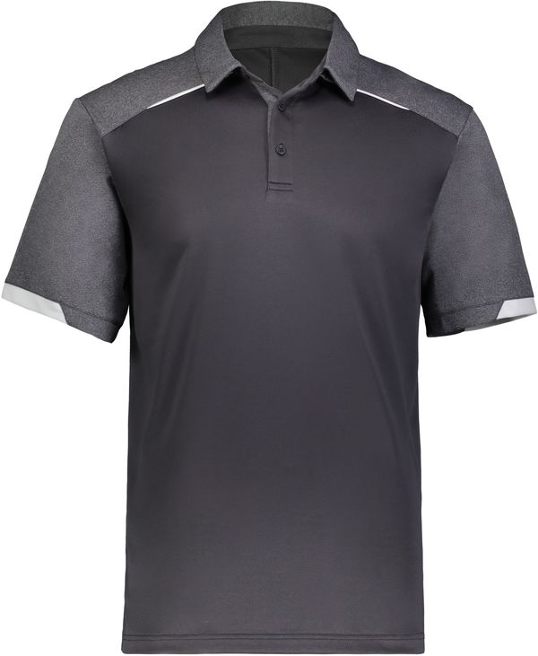 Am image of a Custom Russell Legend Polo in Stealth!