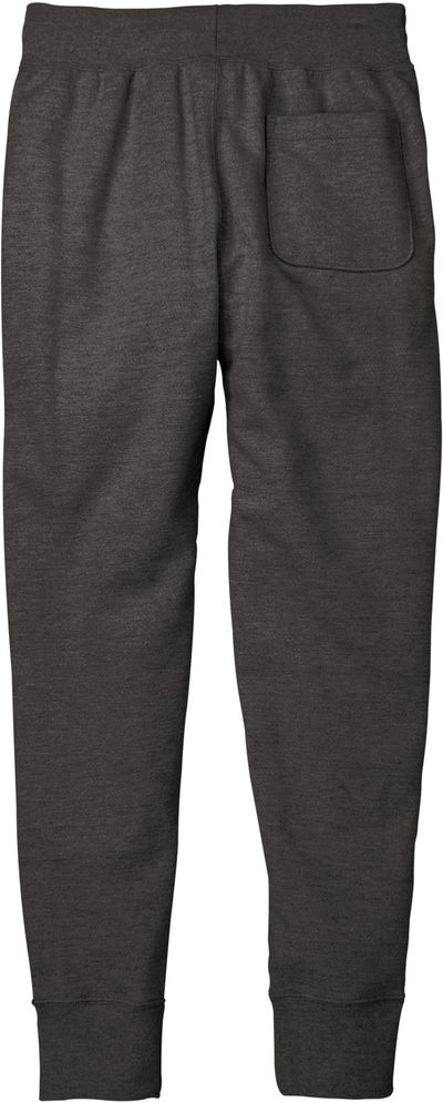 Am image of a Custom Champion Adult Reverse Weave Fleece Jogger in Charcoal!