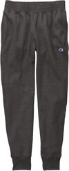 Am image of a Custom Champion Adult Reverse Weave Fleece Jogger in Charcoal!