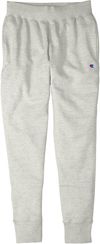 Am image of a Custom Champion Adult Reverse Weave Fleece Jogger in Oxford Grey Heather!
