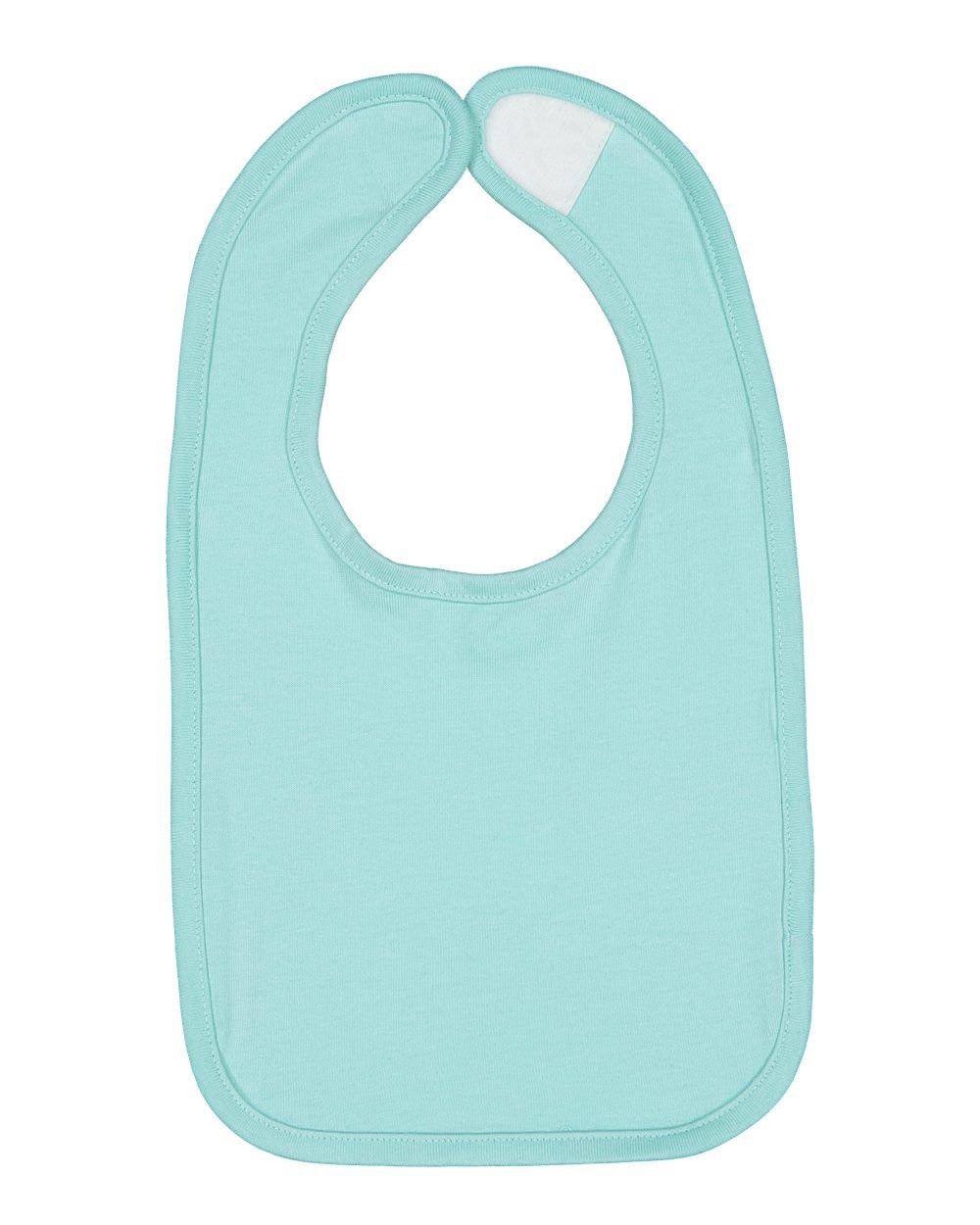 Rabbit Skins Infant Premium Jersey Bib in Chill