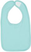 Am image of a Custom Rabbit Skins Infant Premium Jersey Bib in Chill!