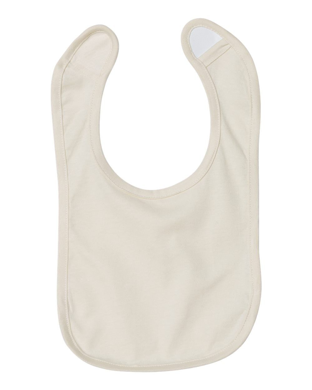 Rabbit Skins Infant Premium Jersey Bib in Natural