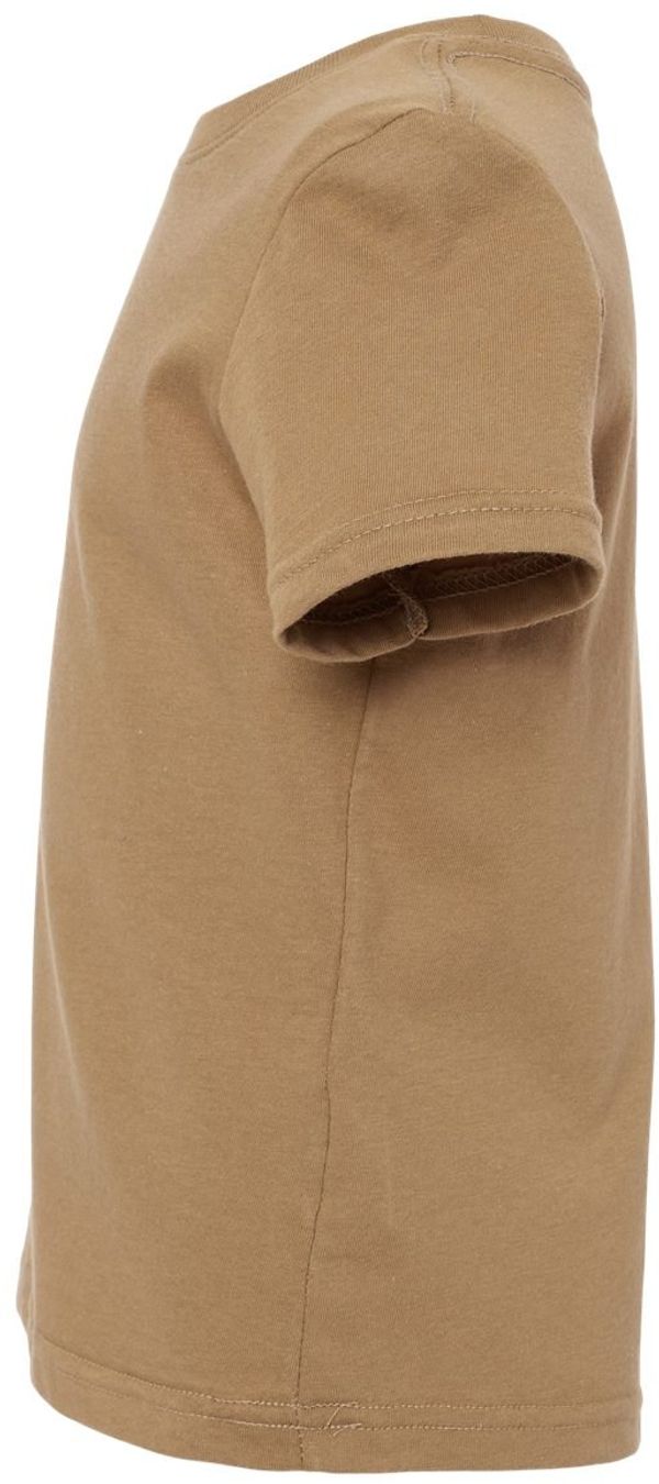Am image of a Custom Rabbit Skins Toddler Fine Jersey Tee in Coyote Brown!